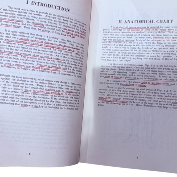 RETRO BOOK The Woman's Guide to Self-Defense Illustrated Book Feminist Vintage - Picture 4 of 10